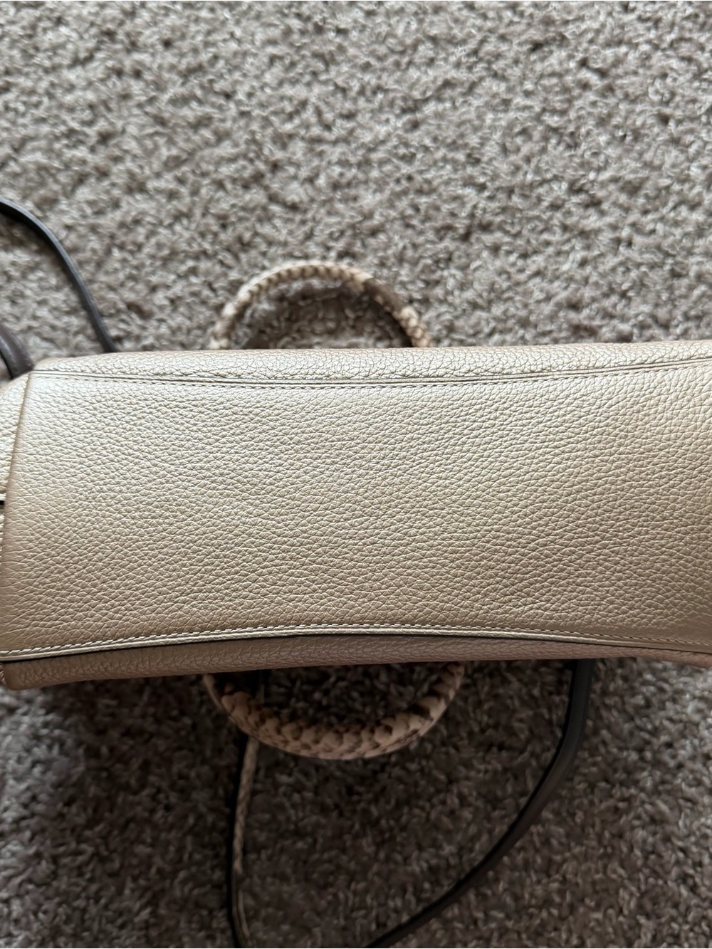 Coach Mini Emma Satchel S38877 Rose Gold Crossbody Bag - Picture 9 of 9